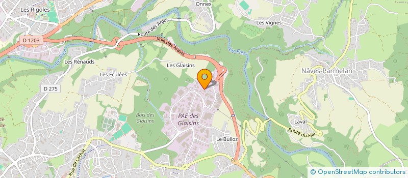 localisation de l'entreprise MOBISYSTEME à ANNECY
