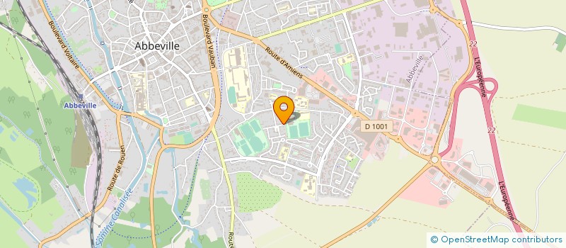 localisation de l'entreprise MOBITECH & STYLE à ABBEVILLE