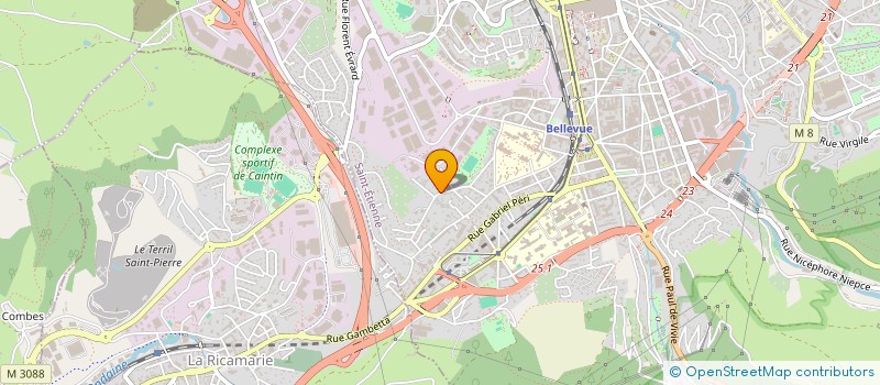 localisation de l'entreprise MOBITEX à SAINT-ETIENNE