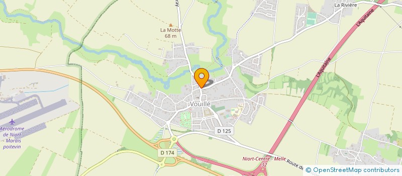 localisation de l'entreprise MOBIUS à VOUILLE