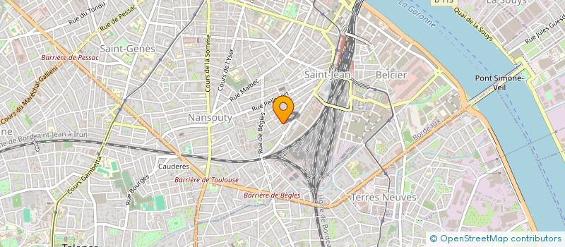 localisation de l'entreprise MOBIUS à BORDEAUX