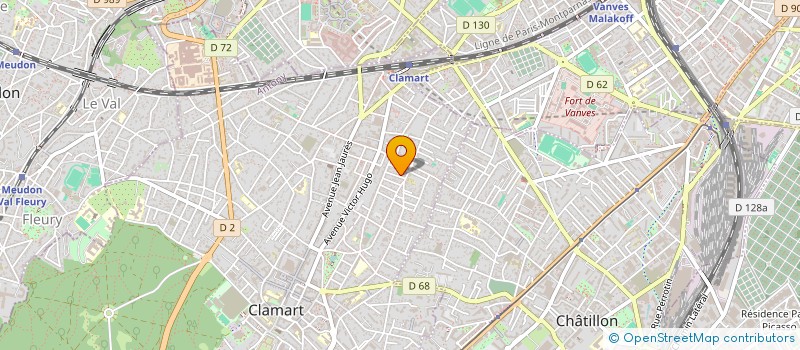 localisation de l'entreprise MOBIUS CONSEIL à CLAMART