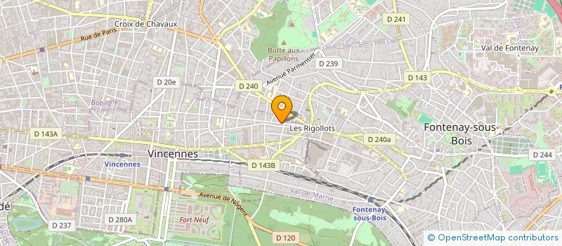 localisation de l'entreprise MOBIUS MANAGEMENT à VINCENNES