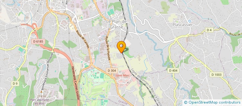 localisation de l'entreprise MOBIVAR à GRASSE