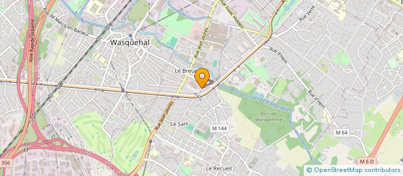 localisation de l'entreprise MOBIVIA à VILLENEUVE-D'ASCQ