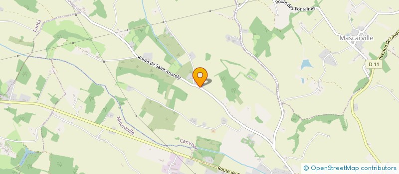 localisation de l'entreprise MOBIX à CARAMAN