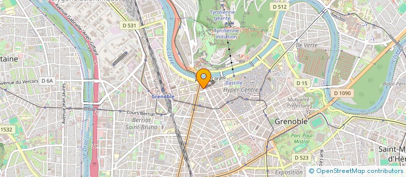 localisation de l'entreprise MOBIXIA à GRENOBLE