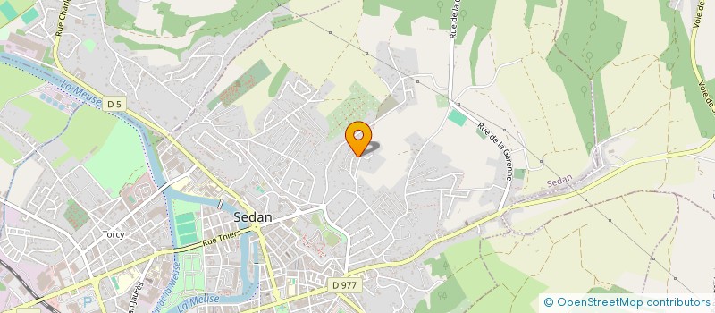 localisation de l'entreprise MOBLICOM à SEDAN