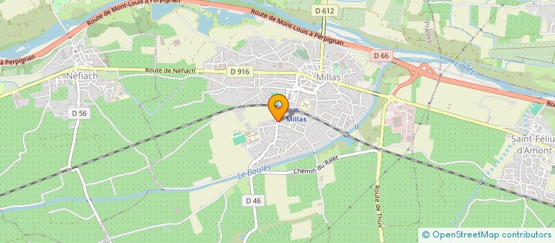 localisation de l'entreprise MOBOJEP  MILLAS