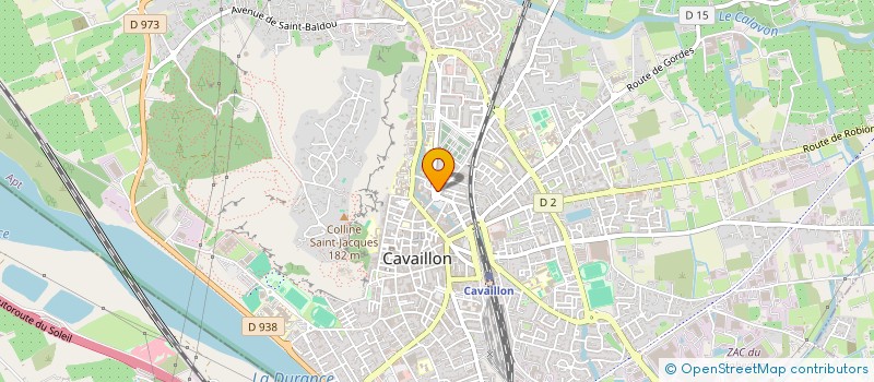 localisation de l'entreprise MOBRUN  CAVAILLON