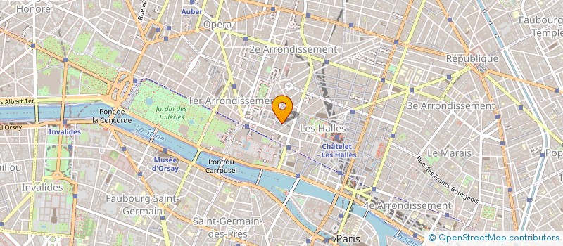 localisation de l'entreprise MOBS FRANCE  PARIS 1