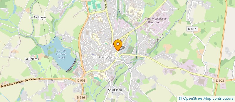 localisation de l'entreprise MOBSIM à LA FERTE MACE