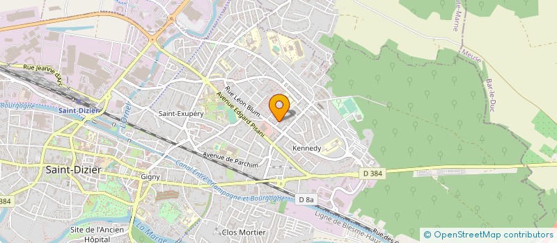localisation de l'entreprise MOBTI à SAINT-DIZIER