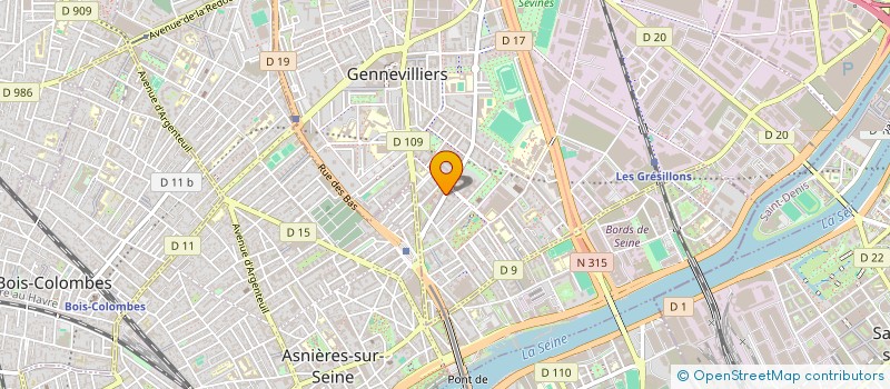 localisation de l'entreprise MOBVALUE  GENNEVILLIERS