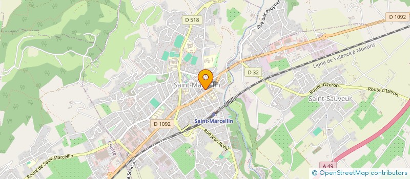 localisation de l'entreprise MOBY  SAINT-MARCELLIN