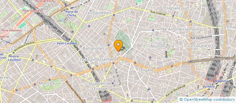 localisation de l'entreprise MOBY DICK  PARIS