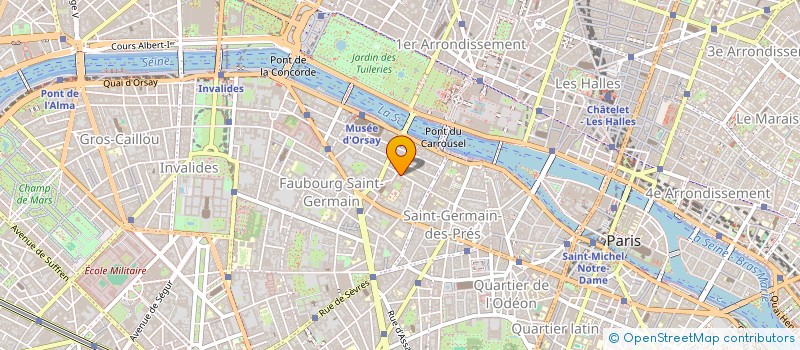 localisation de l'entreprise MOBY-DICK NRF  PARIS