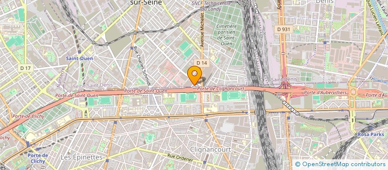 localisation de l'entreprise MOBYLIGHT25 à SAINT-OUEN-SUR-SEINE