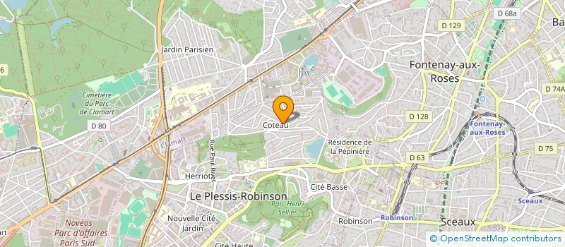 localisation de l'entreprise MOBYLUS  LE PLESSIS-ROBINSON