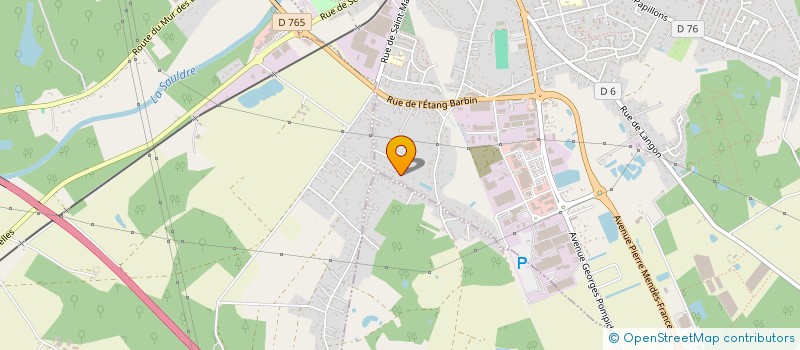 localisation de l'entreprise MOC-MEN à ROMORANTIN-LANTHENAY