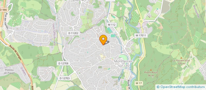 localisation de l'entreprise MOCA  MONTFERRIER-SUR-LEZ