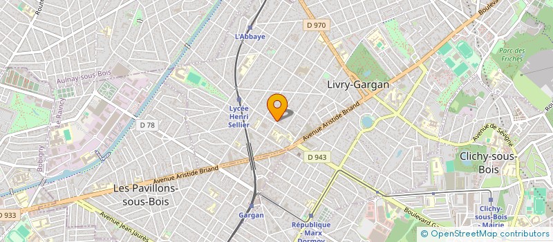 localisation de l'entreprise MOCA à LIVRY-GARGAN