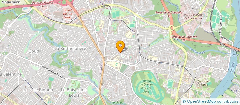 localisation de l'entreprise MOCA à NANTES