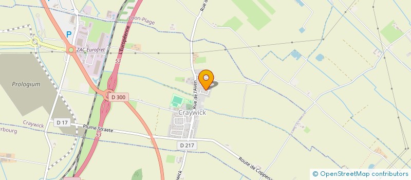 localisation de l'entreprise MOCA  CRAYWICK
