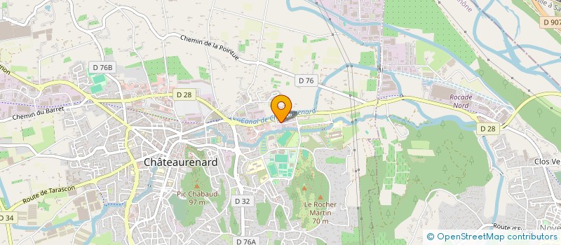 localisation de l'entreprise MOCA  CHATEAURENARD