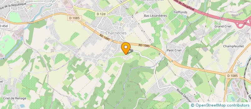 localisation de l'entreprise MOCA  CHARNECLES