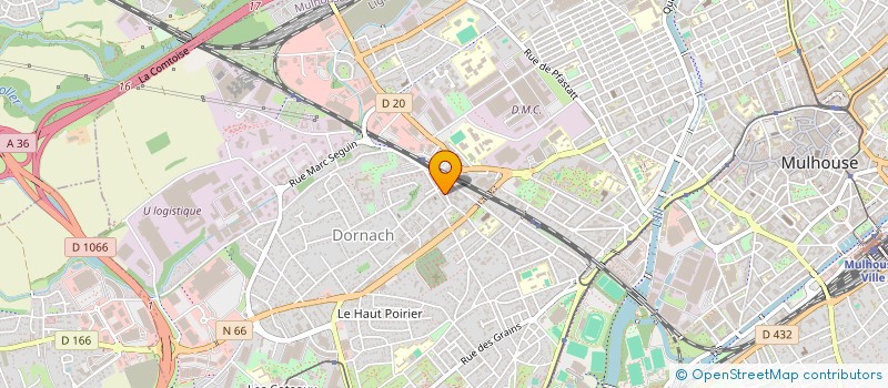 localisation de l'entreprise MOCA BOUTIQUE  MULHOUSE