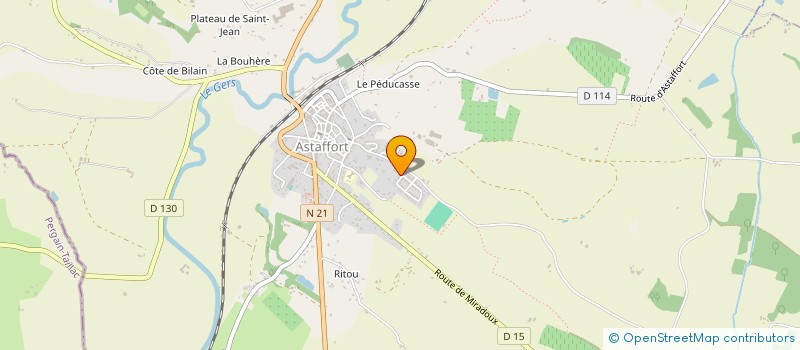 localisation de l'entreprise MOCA DEKALE  ASTAFFORT