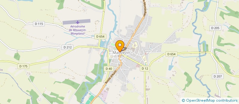 localisation de l'entreprise MOCA GOURMET  MAUVEZIN