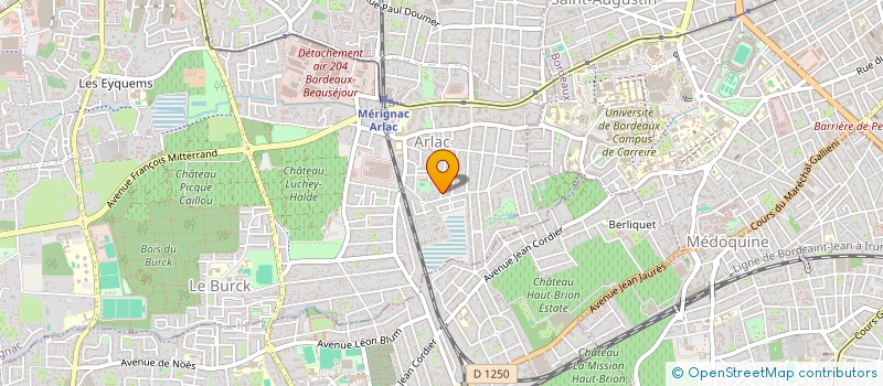 localisation de l'entreprise MOCADE  MERIGNAC