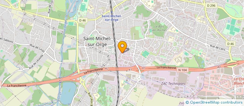 localisation de l'entreprise MOCADIS AROMATIC  SAINT-MICHEL-SUR-ORGE