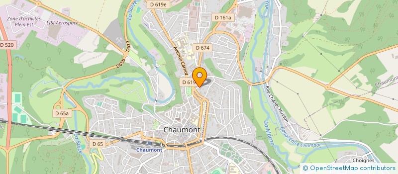 localisation de l'entreprise MOCAJUCO à CHAUMONT