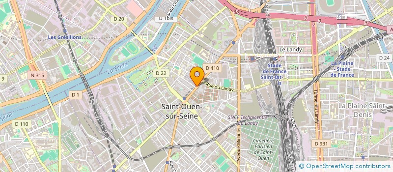 localisation de l'entreprise MOCBRO à SAINT-OUEN-SUR-SEINE