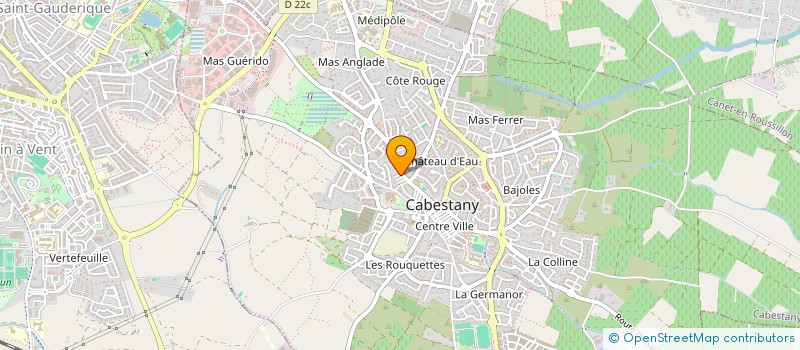 localisation de l'entreprise MOCEANE  CABESTANY