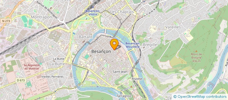 localisation de l'entreprise MOCHELHA à BESANCON