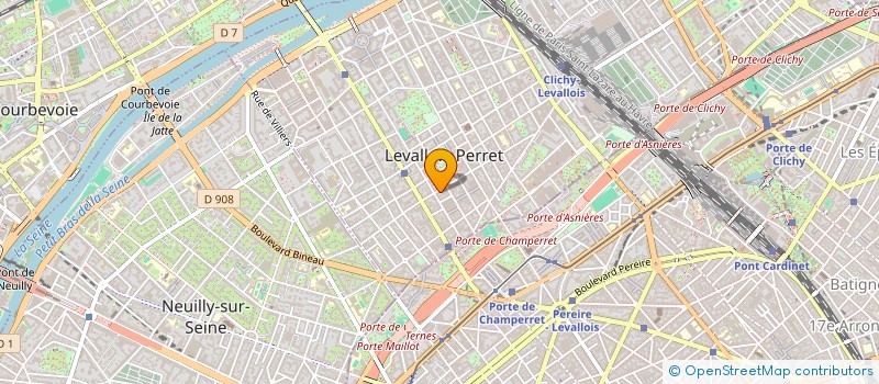 localisation de l'entreprise MOCHI INVESTMENT à LEVALLOIS-PERRET