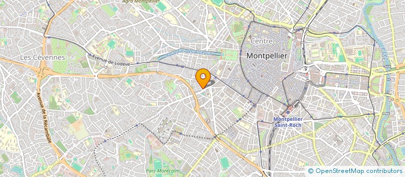 localisation de l'entreprise MOCHIMA  MONTPELLIER