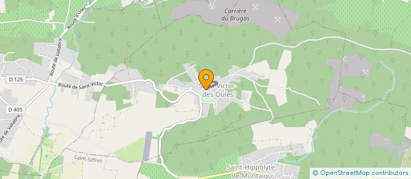 localisation de l'entreprise MOCIETE PROVENCALE DE RESTAURATION  ARPAILLARGUES-ET-AUREILLAC