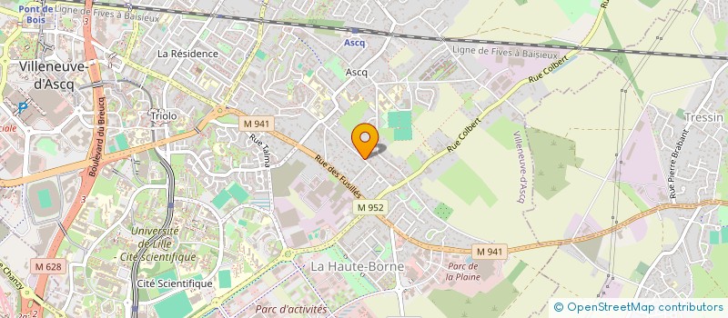 localisation de l'entreprise MOCK TOWN à VILLENEUVE-D'ASCQ