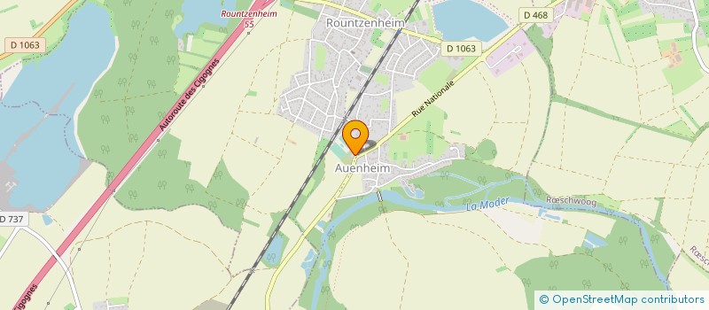 localisation de l'entreprise MOCKERS DECORS MENUISERIE  ROUNTZENHEIM-AUENHEIM
