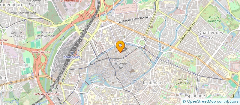 localisation de l'entreprise MOCLI SAS à STRASBOURG