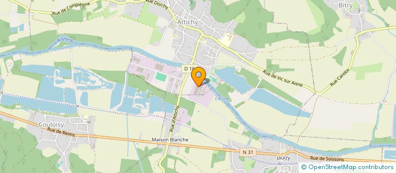 localisation de l'entreprise MOCO AGENCEMENT  ATTICHY