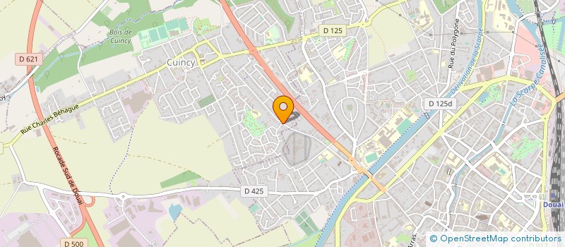localisation de l'entreprise MOCOURT à CUINCY