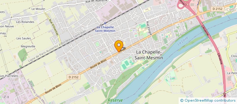 localisation de l'entreprise MOCREX SARL à LA CHAPELLE-SAINT-MESMIN
