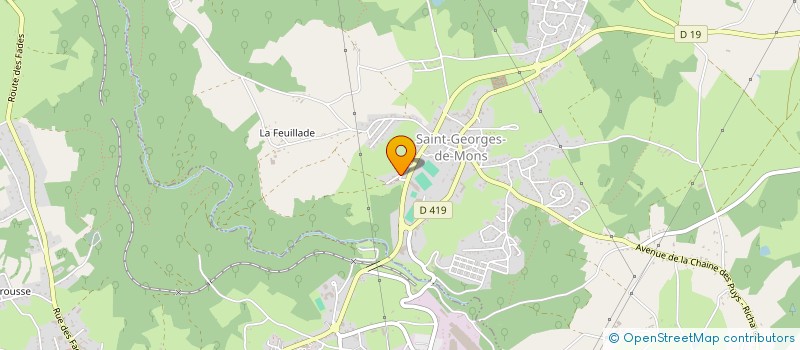 localisation de l'entreprise MOCRIXA à SAINT-GEORGES-DE-MONS