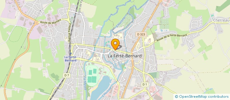 localisation de l'entreprise MOCYMH à LA FERTE-BERNARD